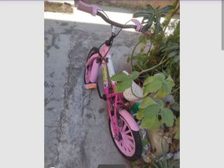 Vendo bicicleta infantil menina até 5 anos